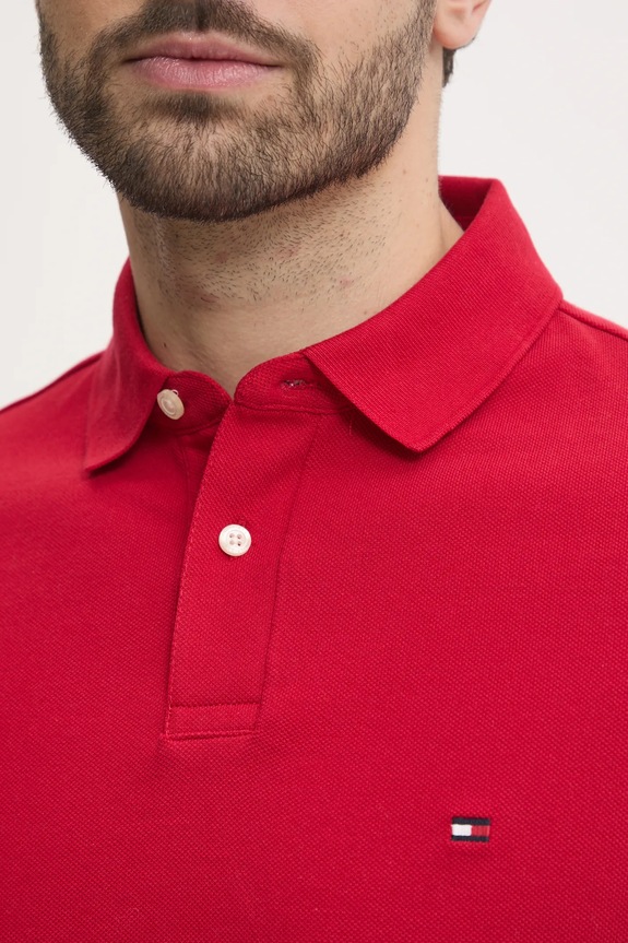 Tommy Hilfiger polo MW0MW17770 czerwony