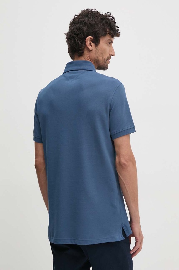 Odzież Tommy Hilfiger polo MW0MW17770 granatowy