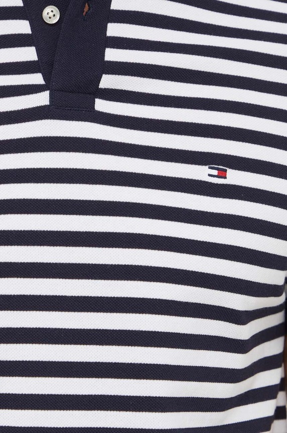 Polo tričko Tommy Hilfiger MW0MW17770 námořnická modř