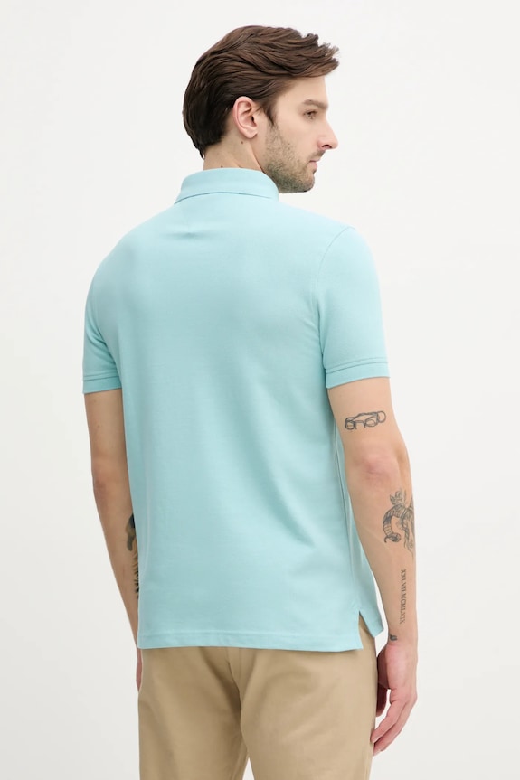 Abbigliamento Tommy Hilfiger polo MW0MW17770 turchese