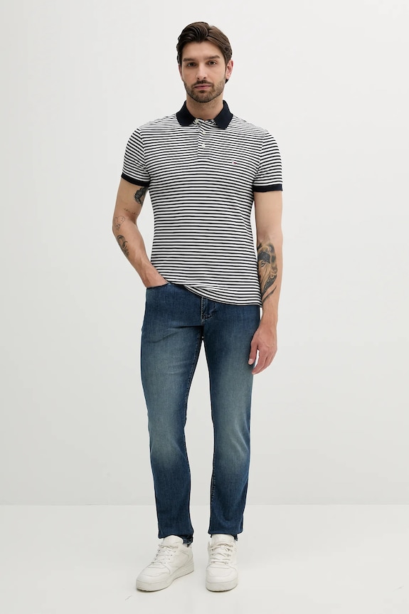 Tommy Hilfiger polo MW0MW17771 blu navy SS26