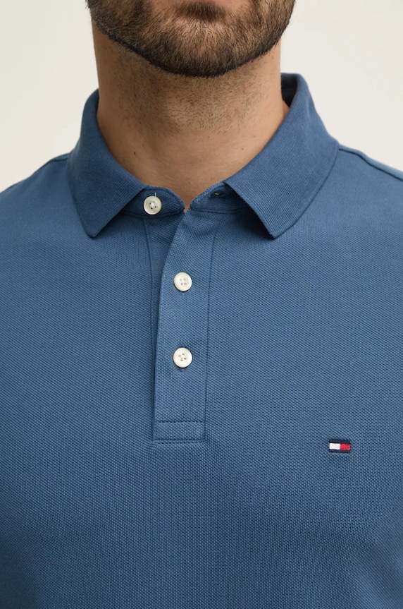 Polo majica Tommy Hilfiger mornarsko plava MW0MW17771