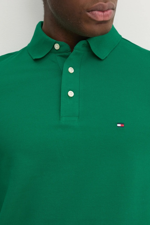 Tommy Hilfiger poló MW0MW17771 zöld