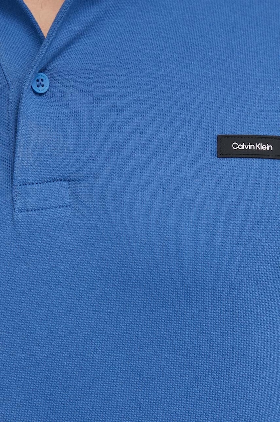 Πόλο Calvin Klein μπλε K10K111196
