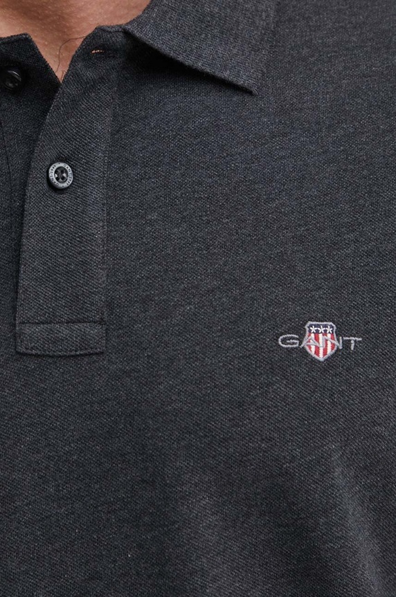 Gant polo męskie bawełniane 2210. szary