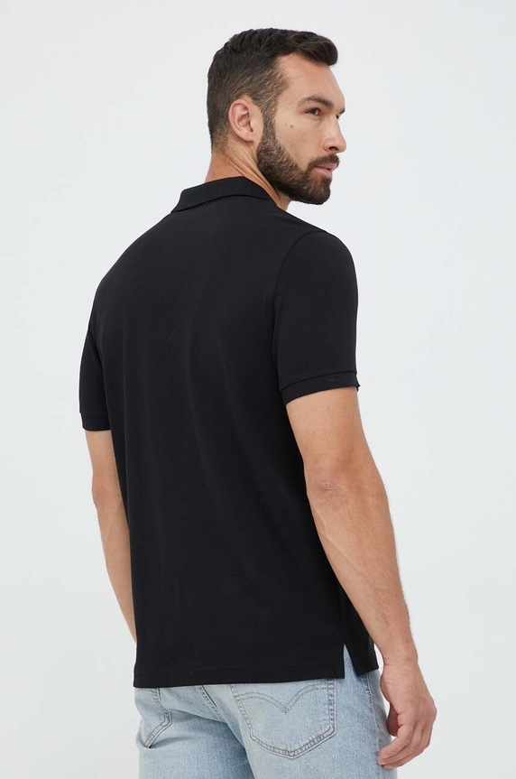 Odzież Gant polo męskie bawełniane 2210. czarny