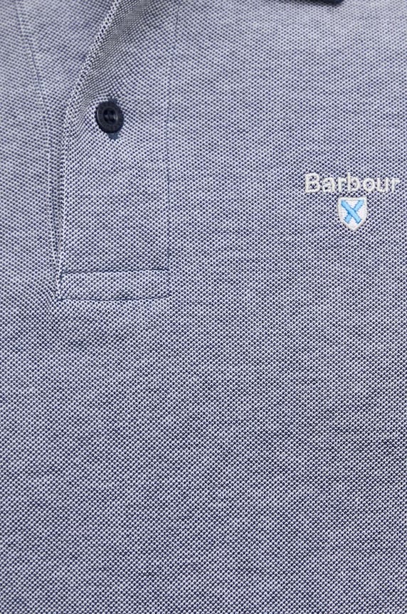 Barbour pamut póló MML0628 sötétkék