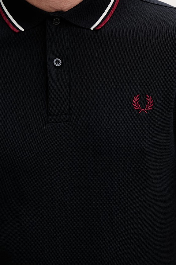 Fred Perry cotton polo shirt M3600.T55 navy