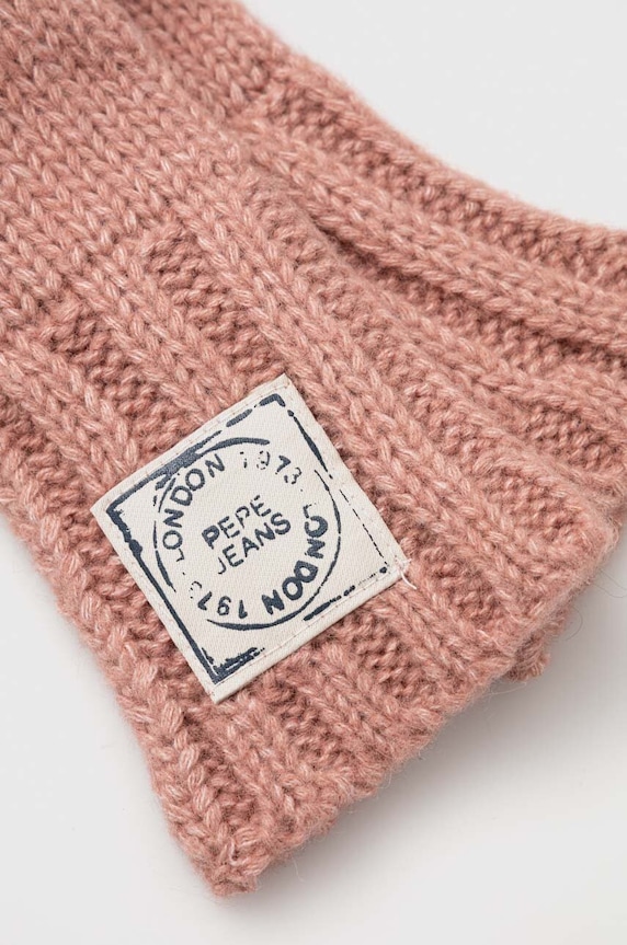 Otroške rokavice Pepe Jeans PG080083 roza AW23