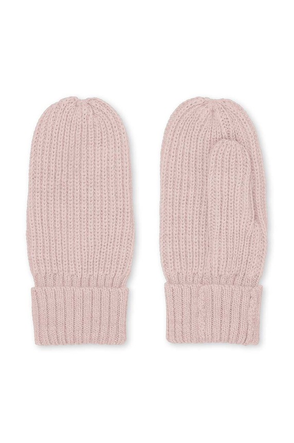 Konges Sløjd gyerek kesztyű sima rózsaszín KS5512