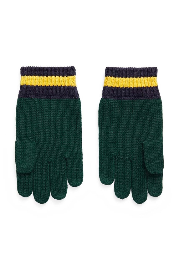 Polo Ralph Lauren rękawiczki dziecięce 322918331001 zielony AW23