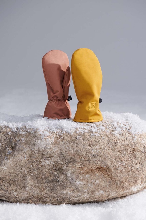 Liewood rękawiczki dziecięce brązowy LW17841