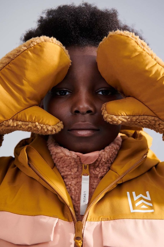 Liewood rękawiczki dziecięce LW17841 brązowy