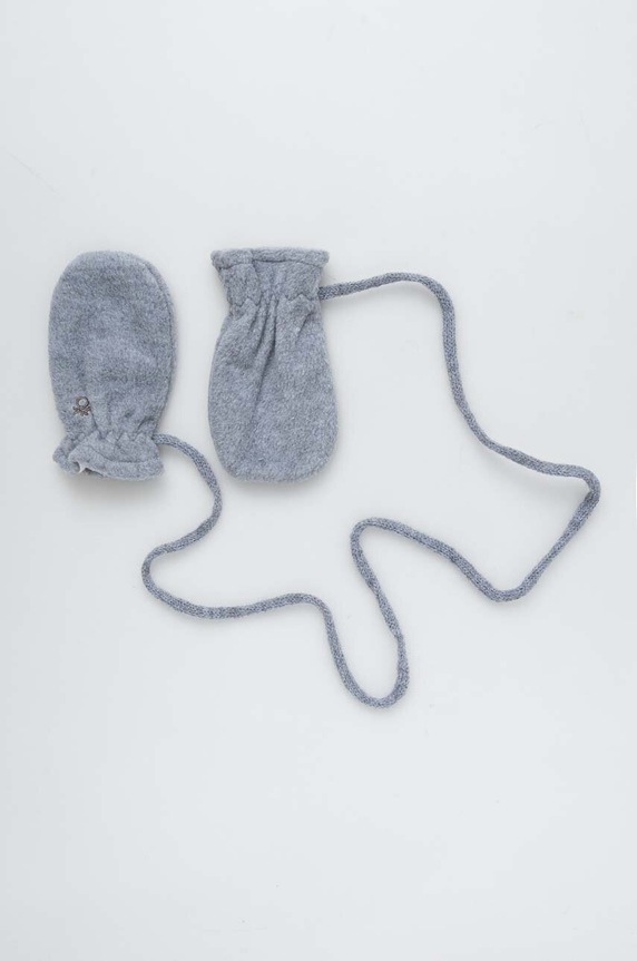 United Colors of Benetton gyerek kesztyű Planet friendly szürke 6U87GG005.P.SEASONAL