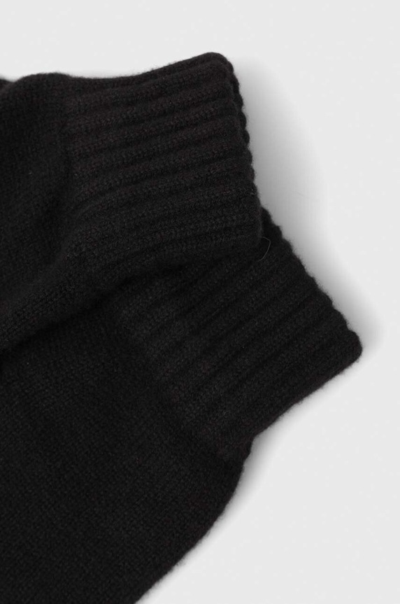 Barbour rękawiczki wełniane MGL0006 czarny AW23