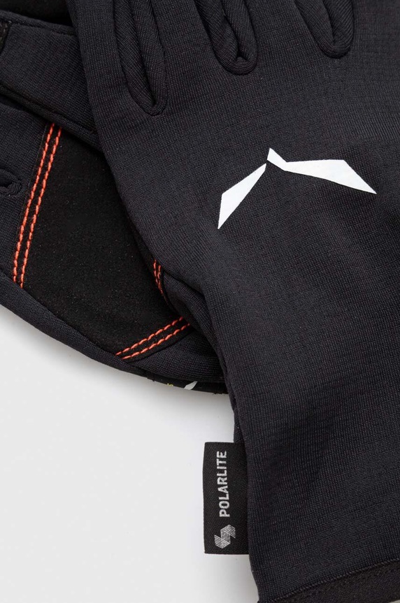 Salewa kesztyűk Ortles Polarlite 00.0000028515 fekete AW24