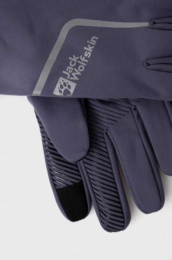 Ποδηλατικά γάντια Jack Wolfskin MOROBBIA LIGHT 1911541 μπλε AW23