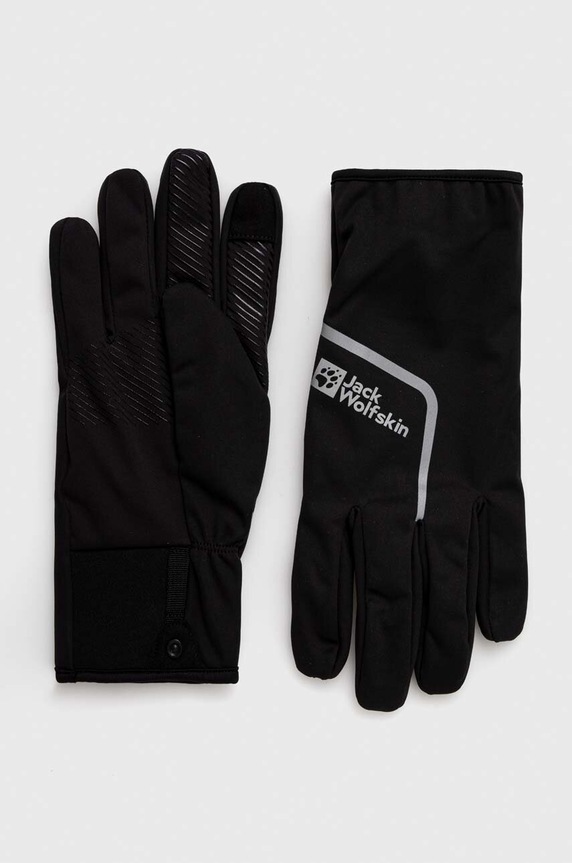 Jack Wolfskin rękawiczki rowerowe MOROBBIA LIGHT pozostałe czarny 1911541