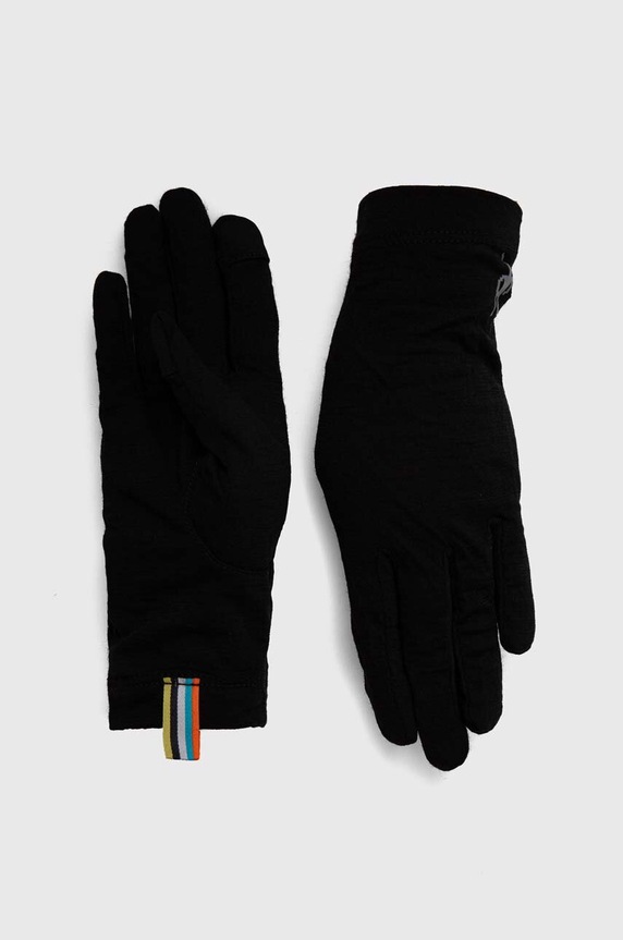 Smartwool rękawiczki Merino wełna czarny SW018131
