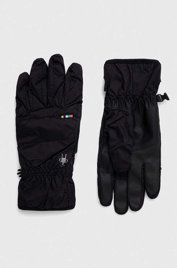 Smartwool rękawiczki Smartloft z domieszką wełny czarny SW016770