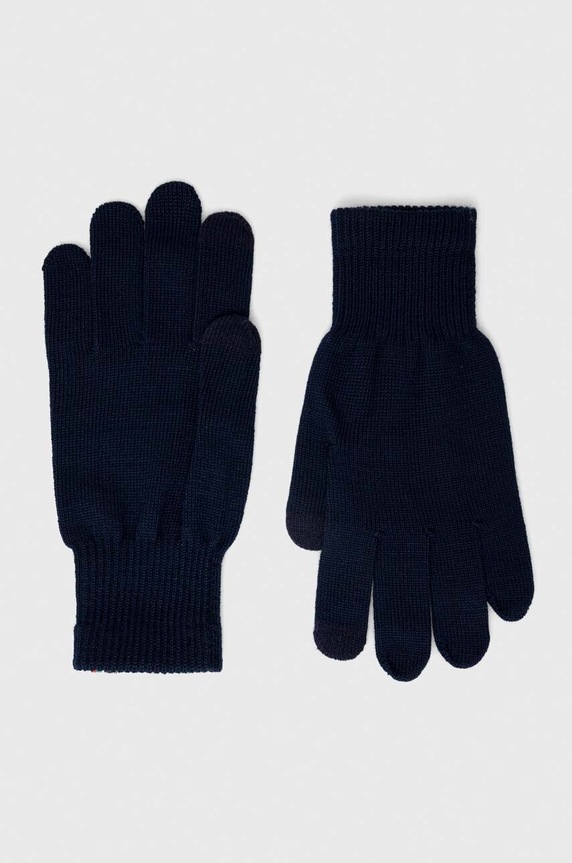Smartwool kesztyűk Liner sima sötétkék SW011555