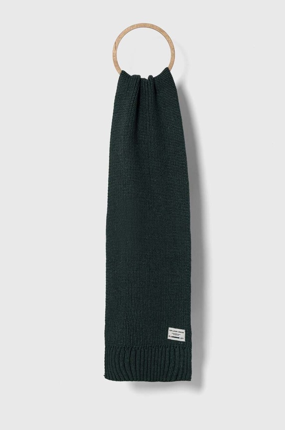 Dětský šátek z vlněné směsi Pepe Jeans s příměsí vlny zelená PB060106