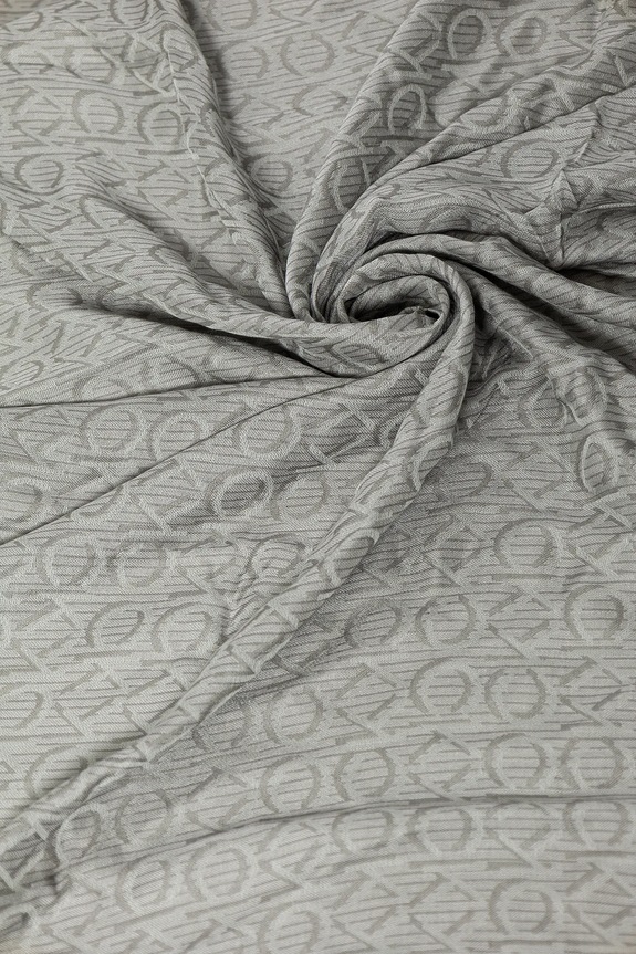 Šátek Calvin Klein K60K608779 šedá SS25