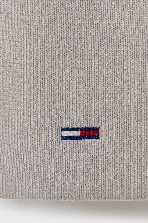 Κασκόλ Tommy Jeans AW0AW15478 γκρί AW23