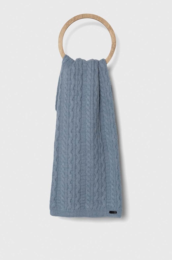 Pepe Jeans fular uni albastru PG060115