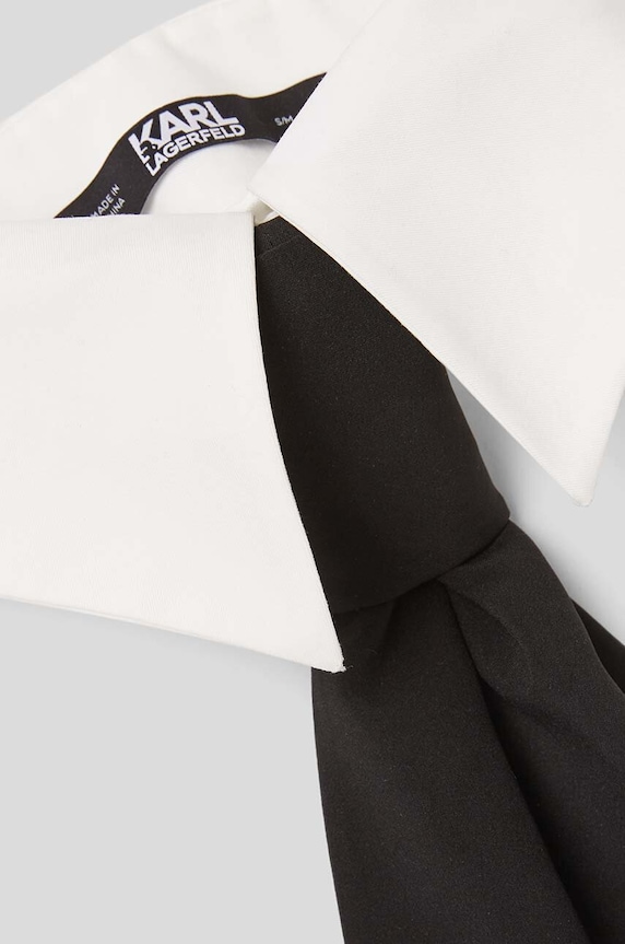 Karl Lagerfeld kołnierzyk ozdobny 235W1611 biały