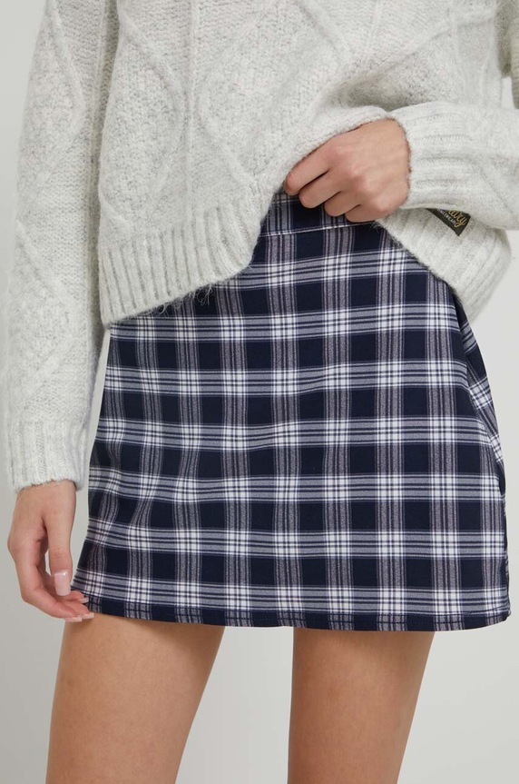 Hollister Co. spódnica wzorzyste granatowy KI343.3099.208