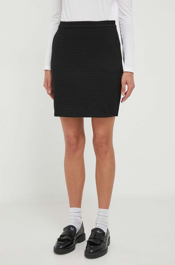 Emporio Armani spódnica dzianina czarny 6R2N7D.2JXIZ