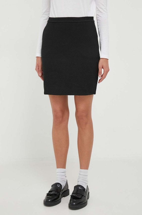Emporio Armani spódnica dzianina czarny 6R2N7D.2JXIZ