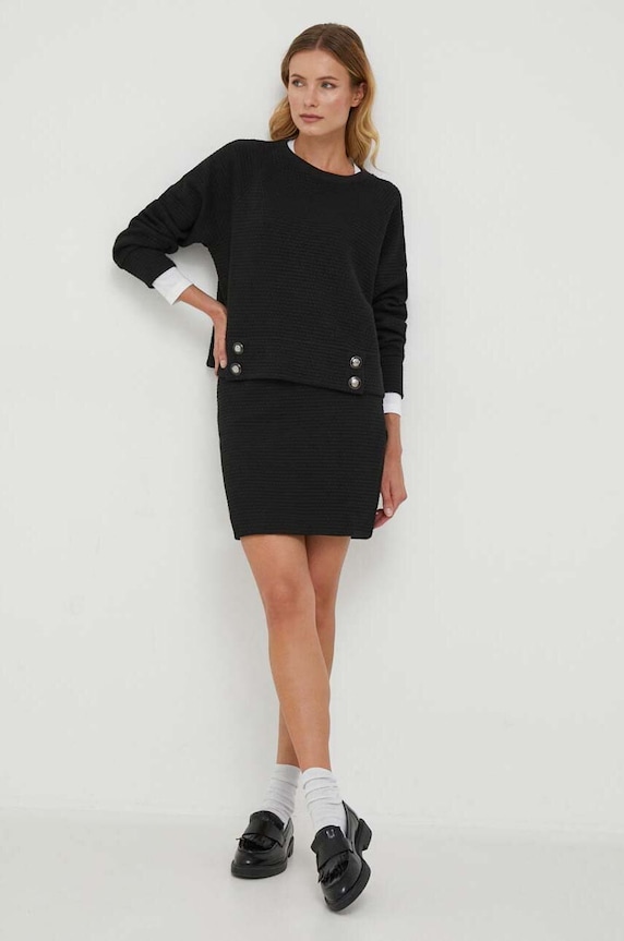 Emporio Armani spódnica 6R2N7D.2JXIZ czarny AW23