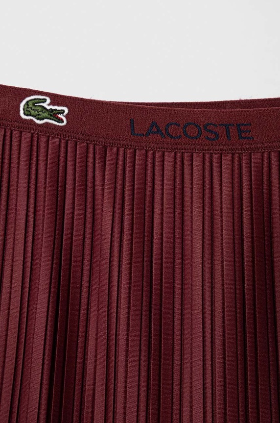 BIMBA Lacoste gonna bambina JJ5286 granata