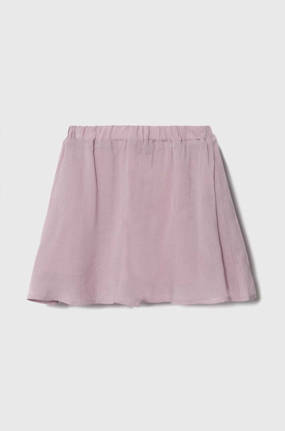 Дитяча спідниця United Colors of Benetton 4FBKG000D.P.SEASONAL фіолетовий AW23