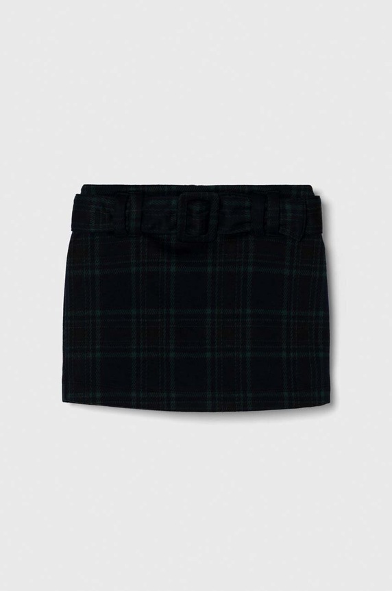 Dječja suknja Abercrombie & Fitch mini zelena KI243.3069