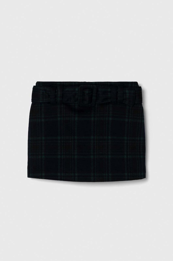 Dječja suknja Abercrombie & Fitch mini zelena KI243.3069