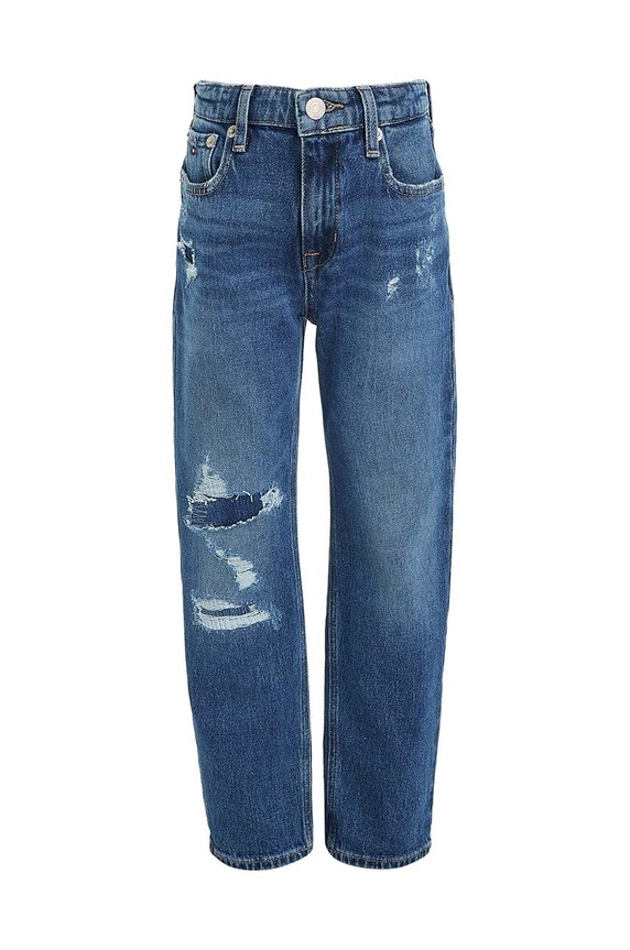 Detské rifle Tommy Hilfiger KB0KB08272.128.176.9BYX tmavomodrá AW23