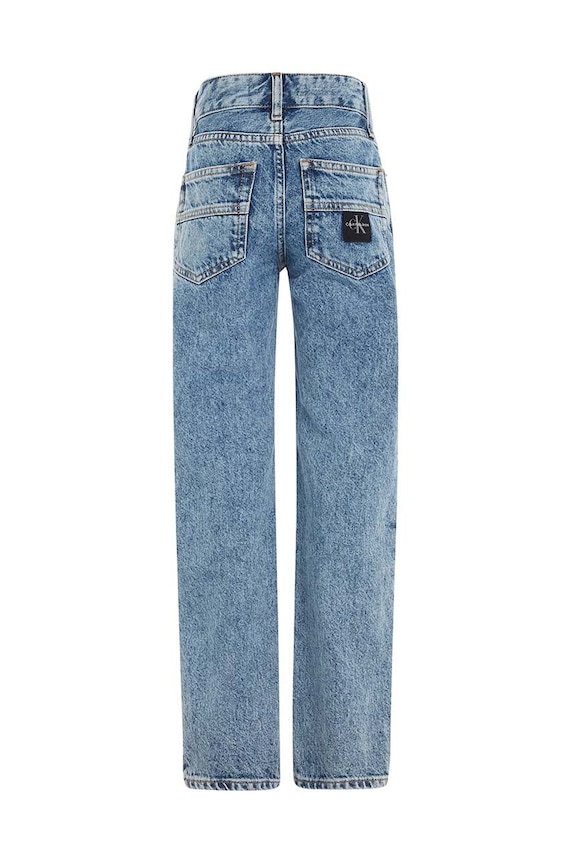 Calvin Klein Jeans jeansy dziecięce IB0IB01713.9BYX niebieski AW23
