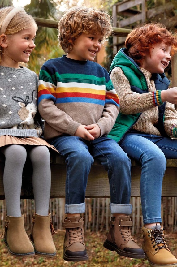 Dětské rifle Mayoral soft denim džíny modrá 4518.5E.Mini.9BYX