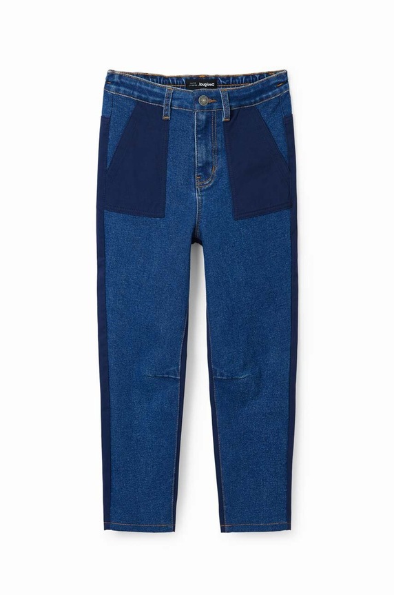 Desigual jeans copii 23WBDD04 albastru AW23