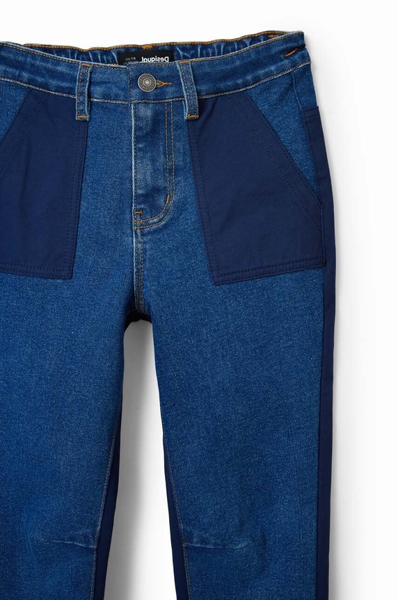 Desigual jeans copii albastru 23WBDD04