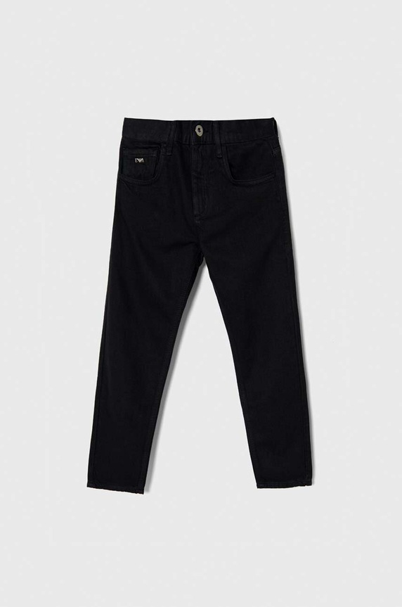 Emporio Armani jeansy dziecięce Planet friendly granatowy 6R4J75.4N7VZ