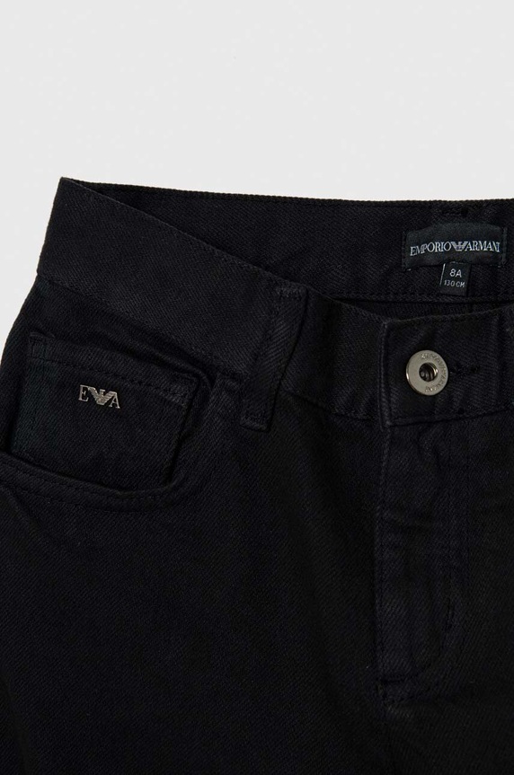 Chłopiec Emporio Armani jeansy dziecięce 6R4J75.4N7VZ granatowy