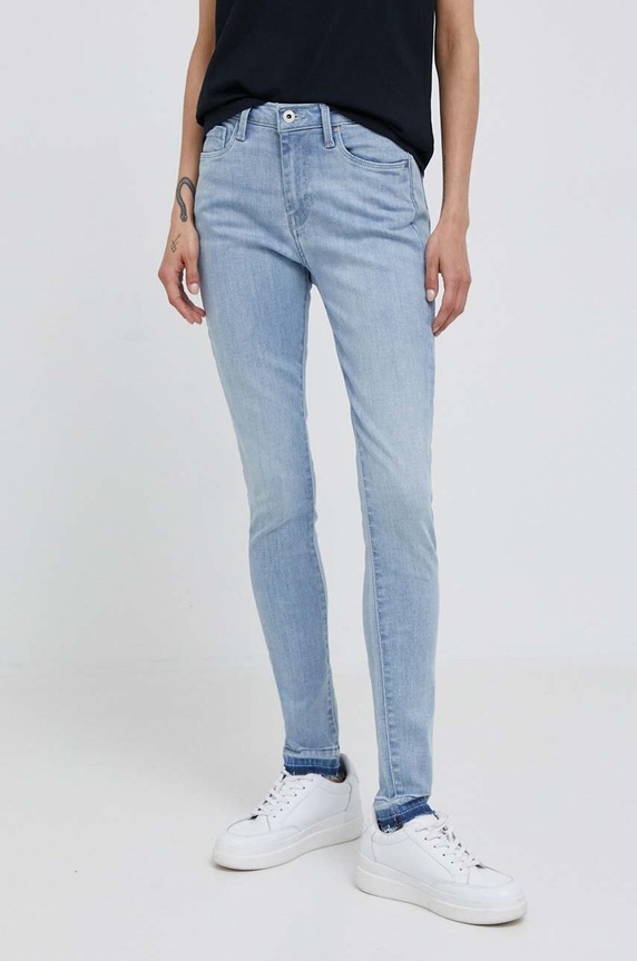 Rifle Pepe Jeans Planet friendly modrá PL204171MN4.000