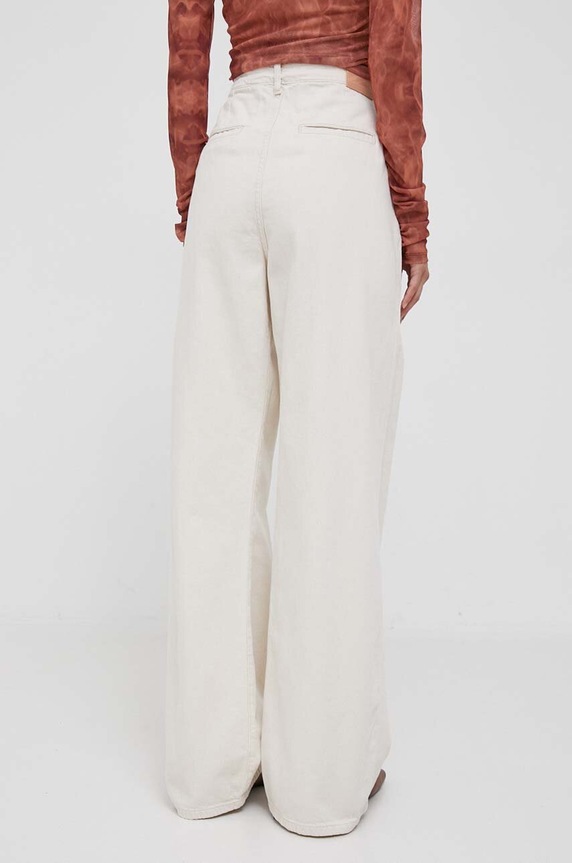 Odzież Pepe Jeans jeansy Cecilia PL204490.000 beżowy