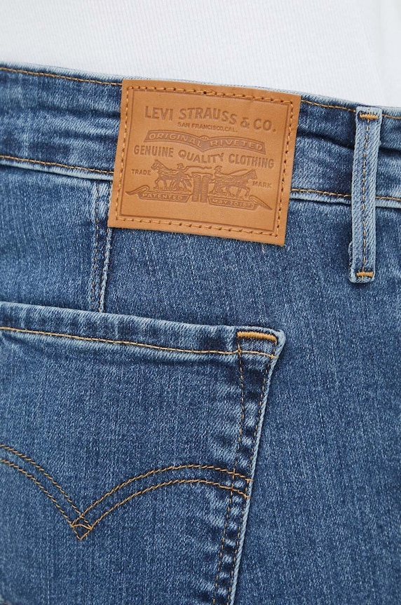 Traperice Levi's 712 SLIM WELT POCKET plava A6199.0003