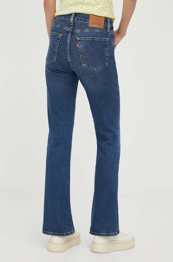 Oblečení Džíny Levi's 725 HIGH RISE BOOTCUT 18759.0115 námořnická modř