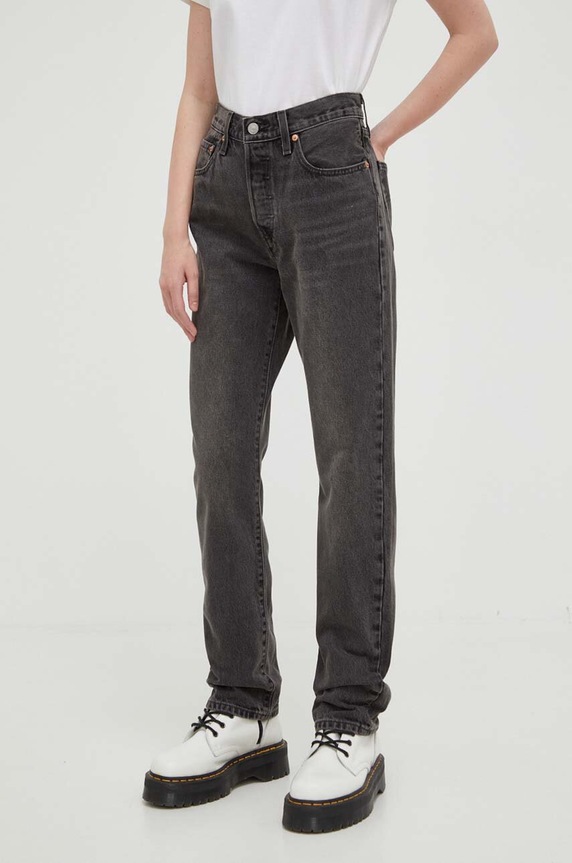 Rifle Levi's 501 Planet friendly čierna 12501.0452